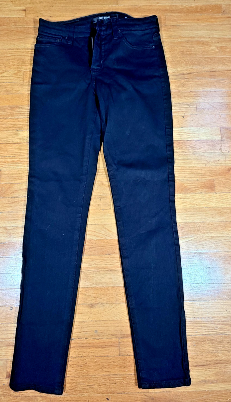 BIG STAR OMNI Lift + Tuck Skinny Black Jeans Women’s Size 27R